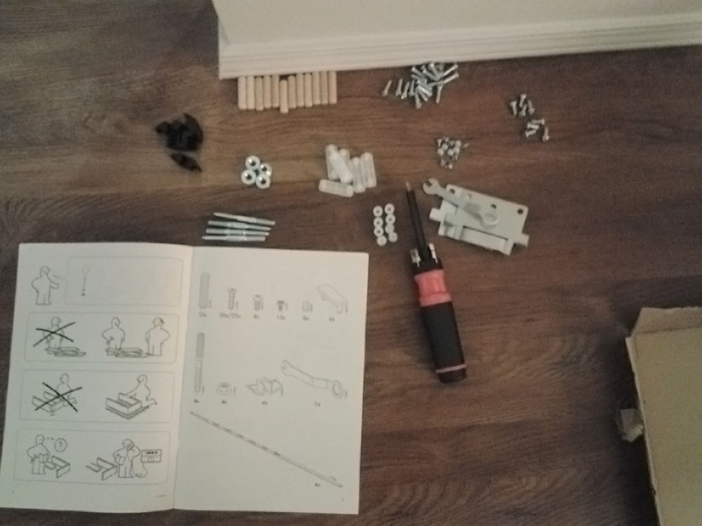 Photo of IKEA instruction hell