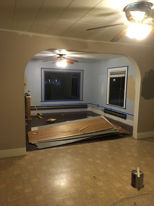 Photo from the dining room to family room